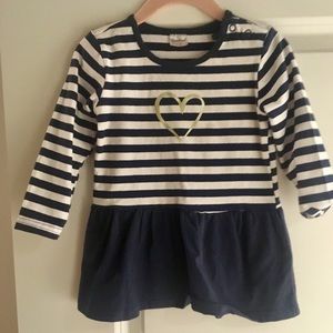 Toddler casual shirt dress